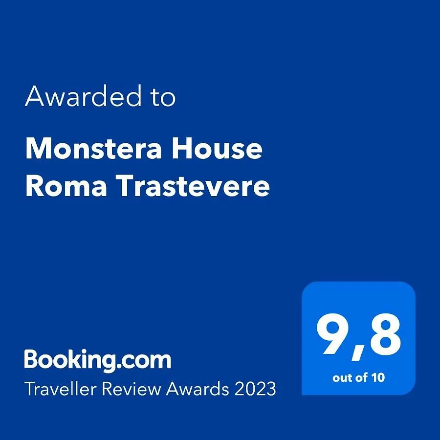 Monstera House Roma Trastevere Italy